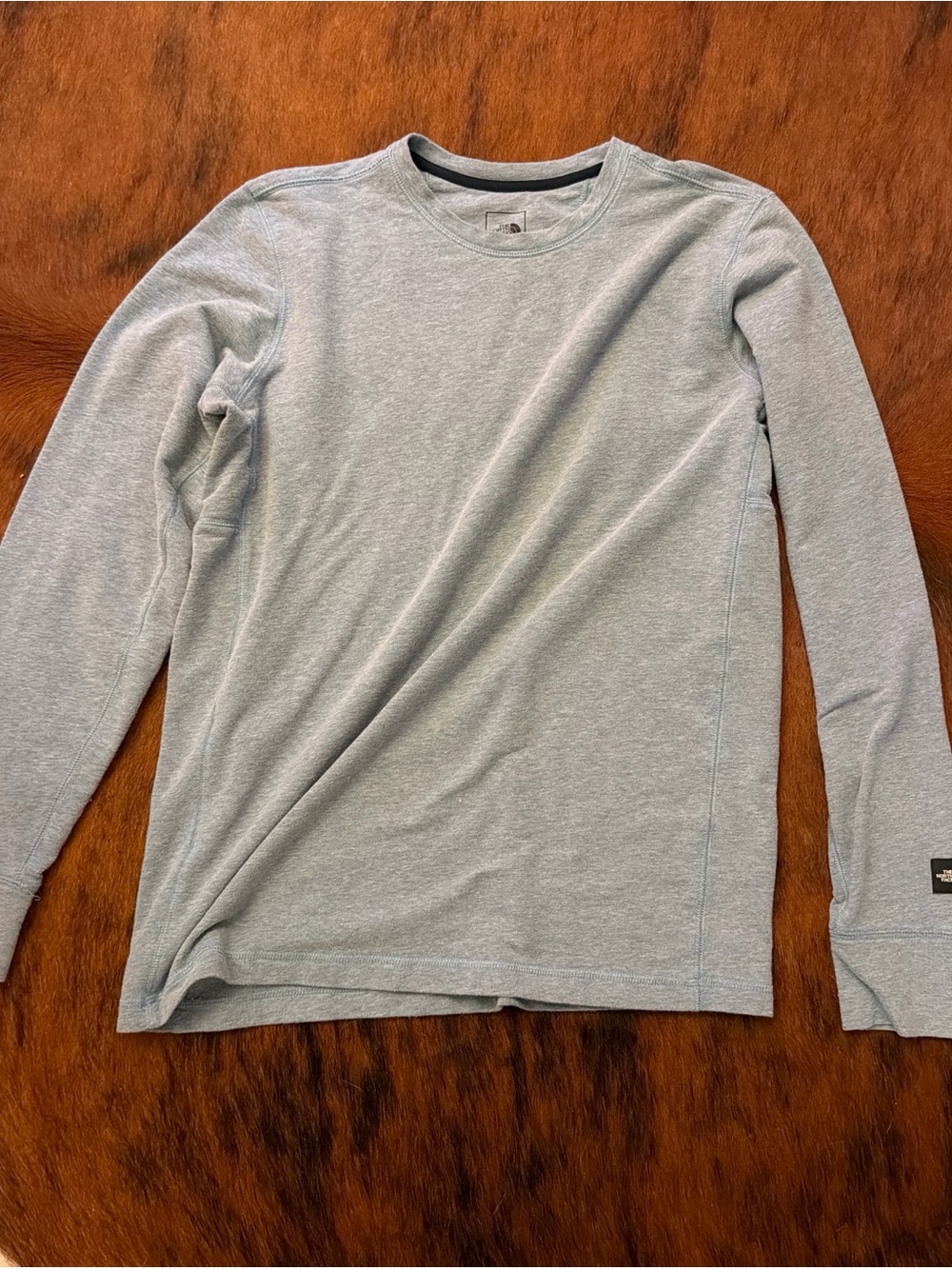 The North Face Light Gray Crewneck Sweater